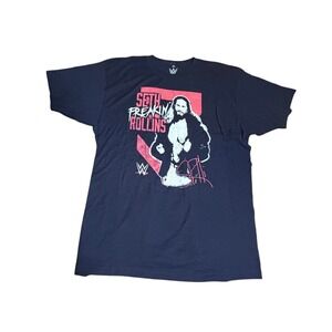 WWE Seth Rollins Freakin Graphic T Shirt Black 2X Brand‎ New!